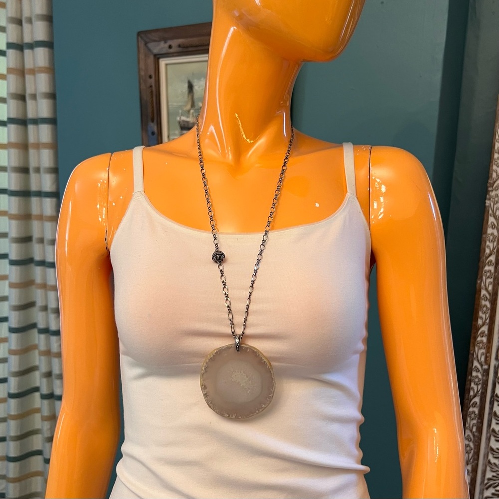 LUCKY BRAND Stone Charm / Pendant  Necklace
